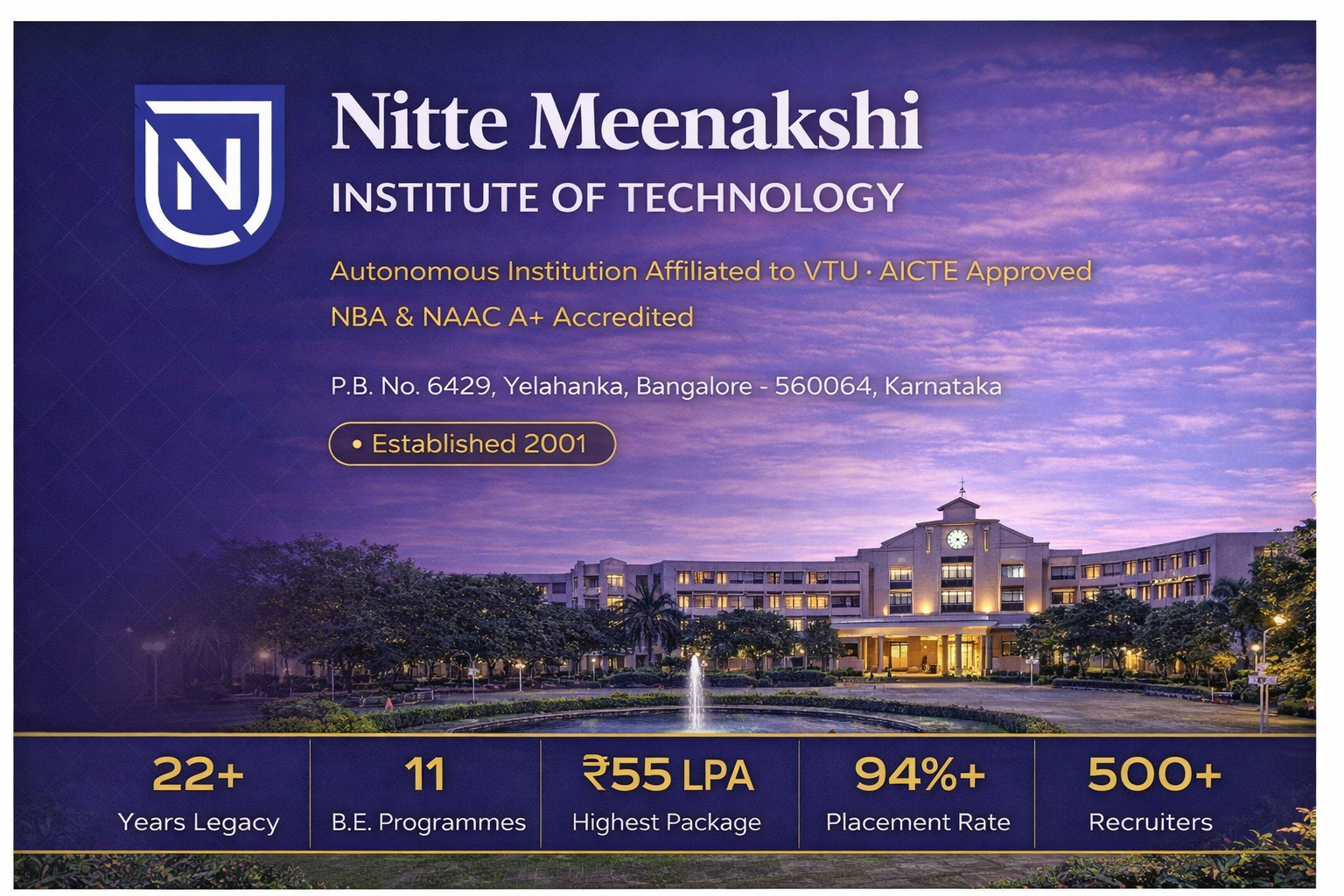 Nitte Meenakshi Institute of Technology